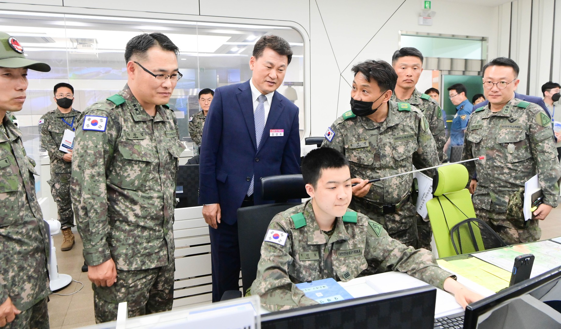 사단장 방문 10
