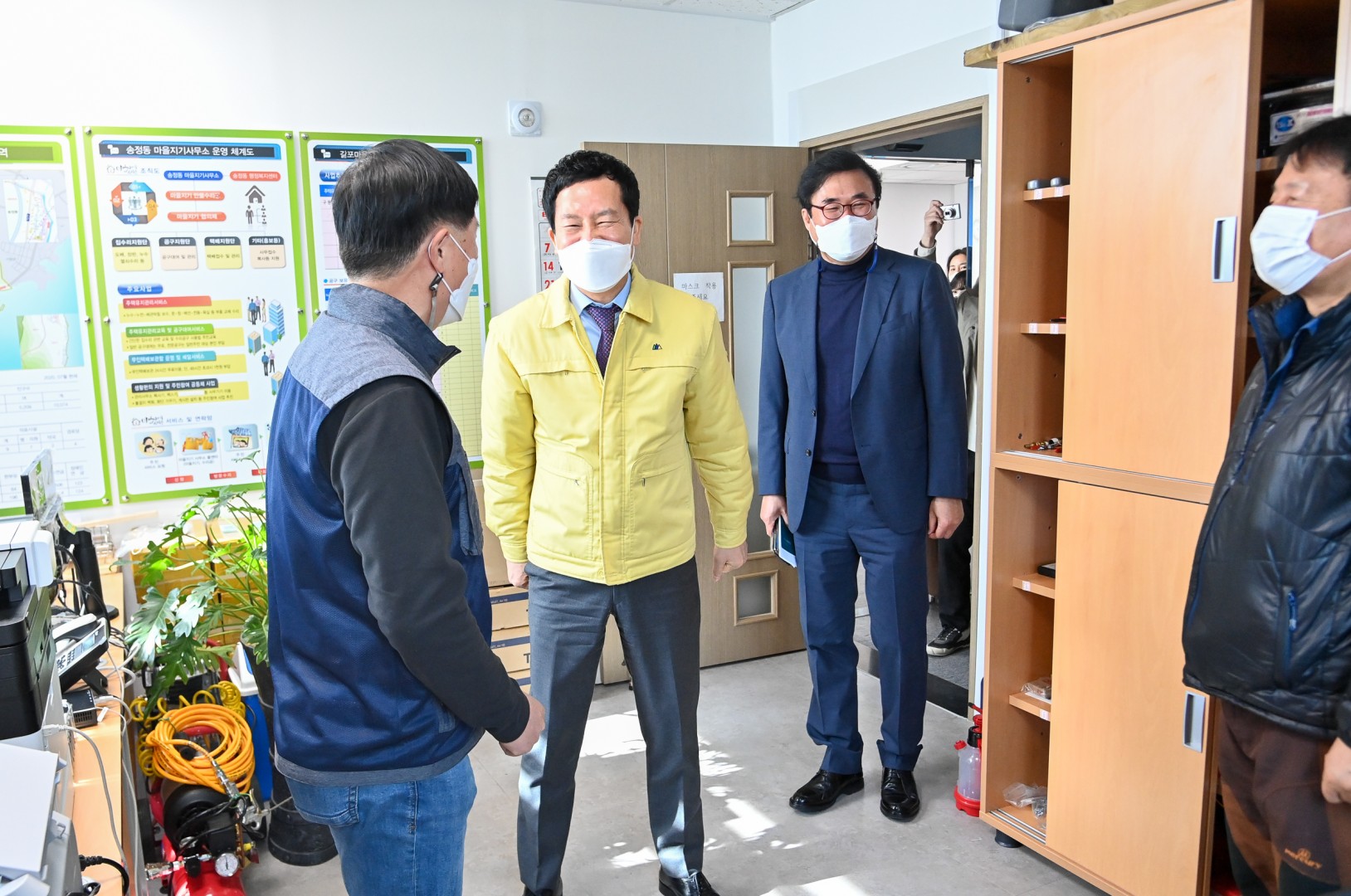 어르신공동작업장 방문 8