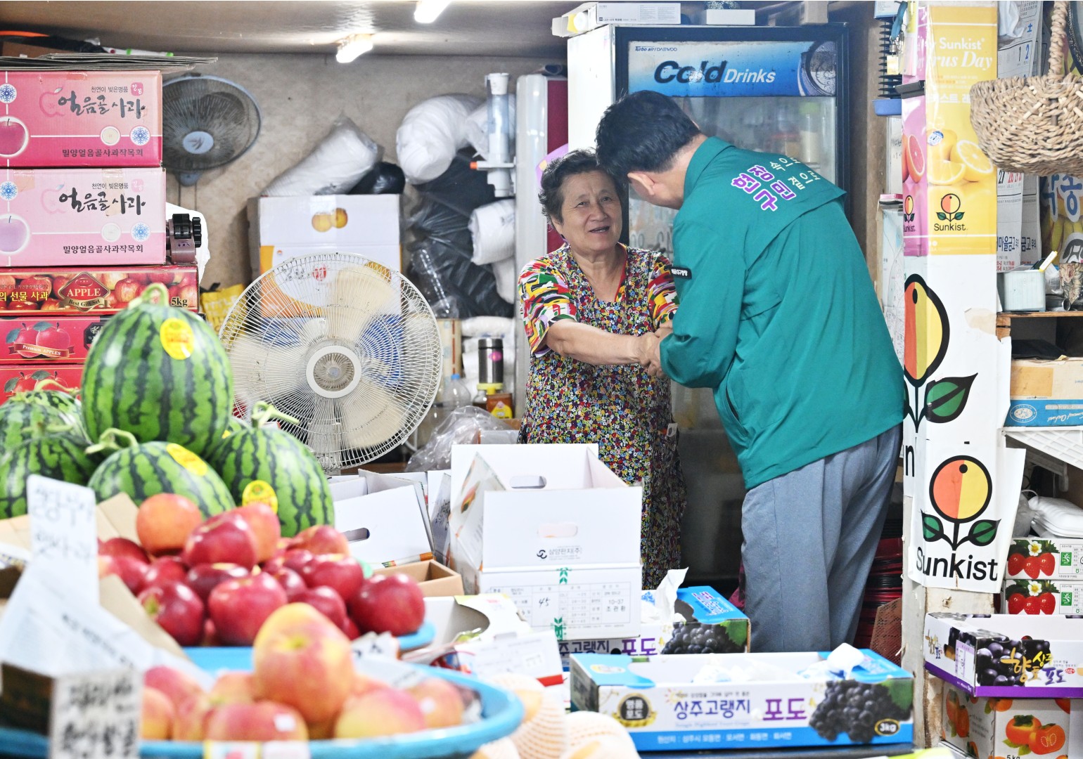 추석맞이 전통시장 방문(해운대 시장) 16