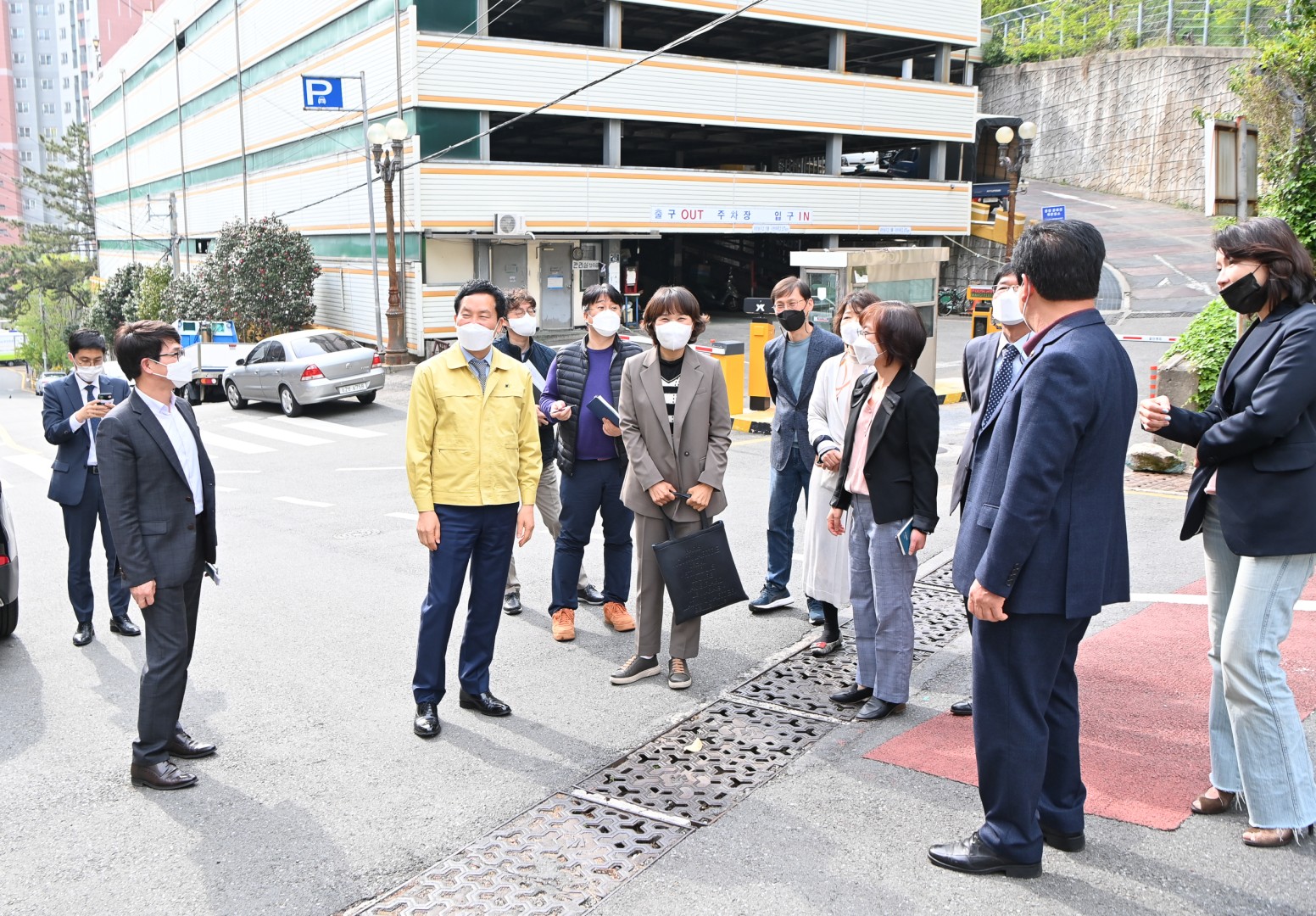 반여2시장 주차장관련 현장방문 10