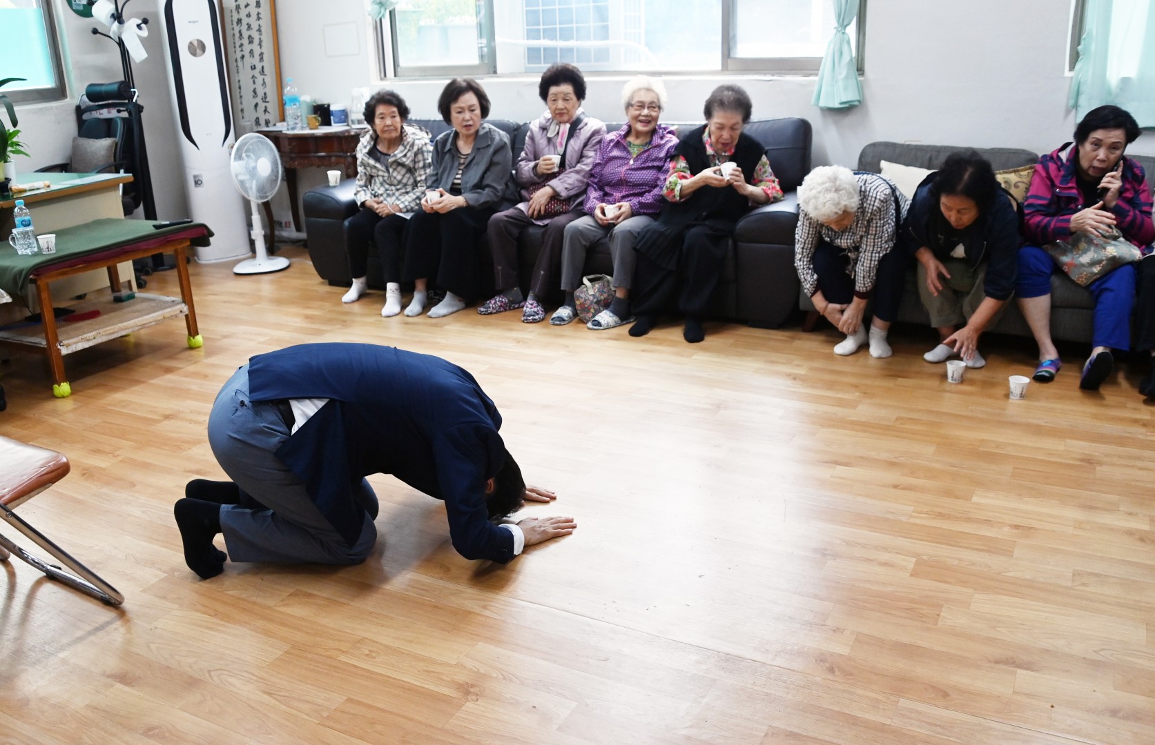 경로당 방문(대우1차,상록아파트) 8