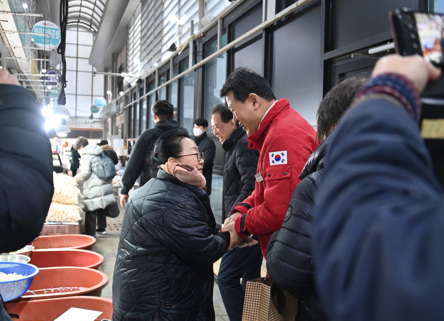 설 맞이 전통시장 방문(해운대시장) 16