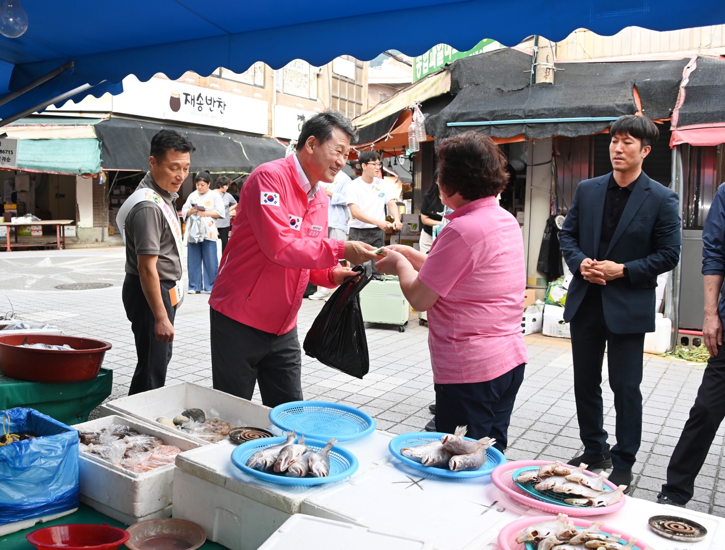 추석맞이 전통시장 방문(재송시장, 재송한마음시장) 17