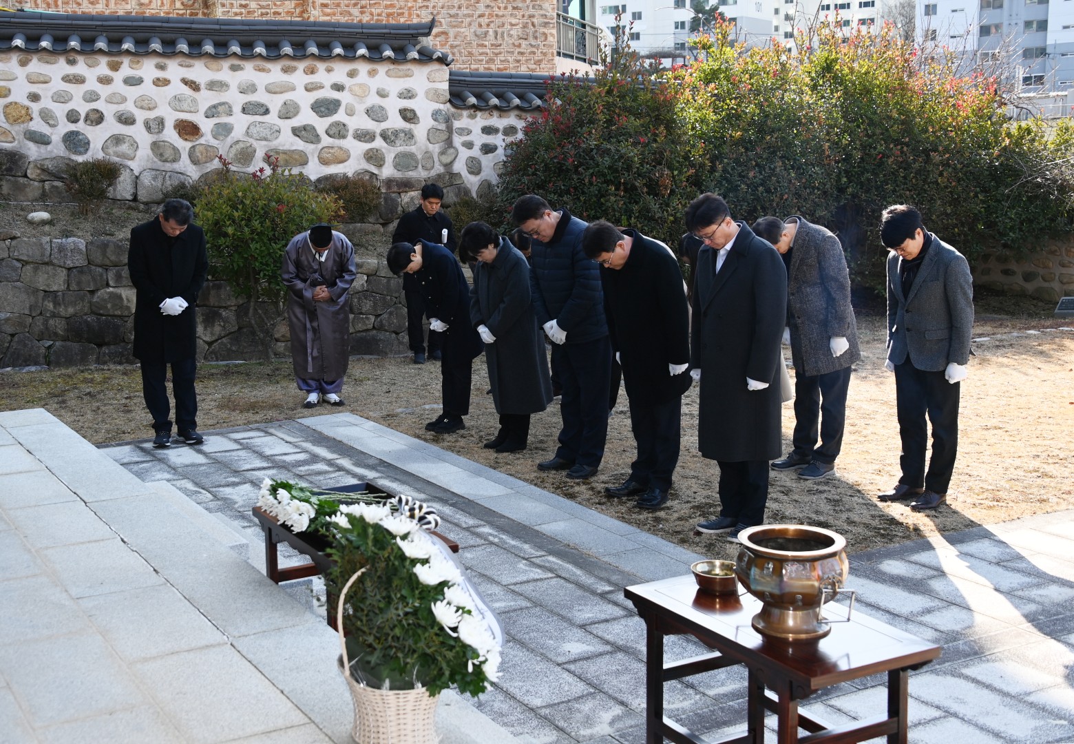 신년참배(삼절사) 1