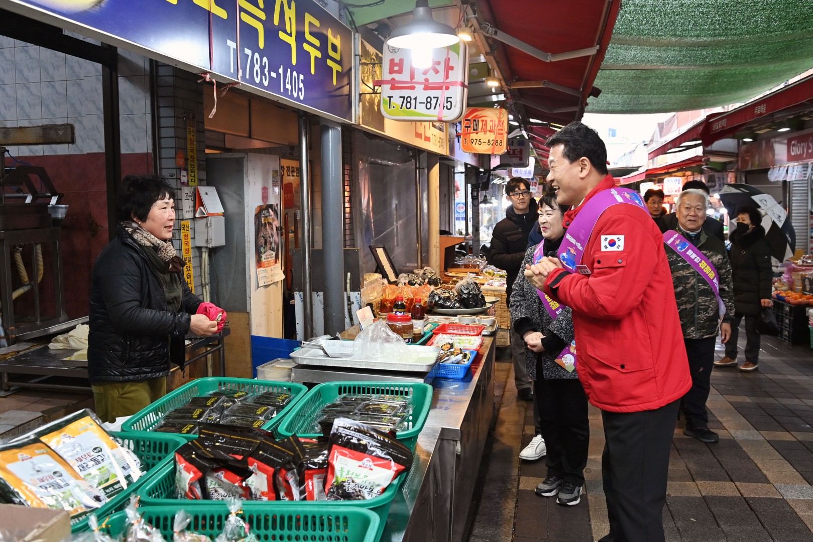 설 맞이 전통시장 방문(반여2동) 22