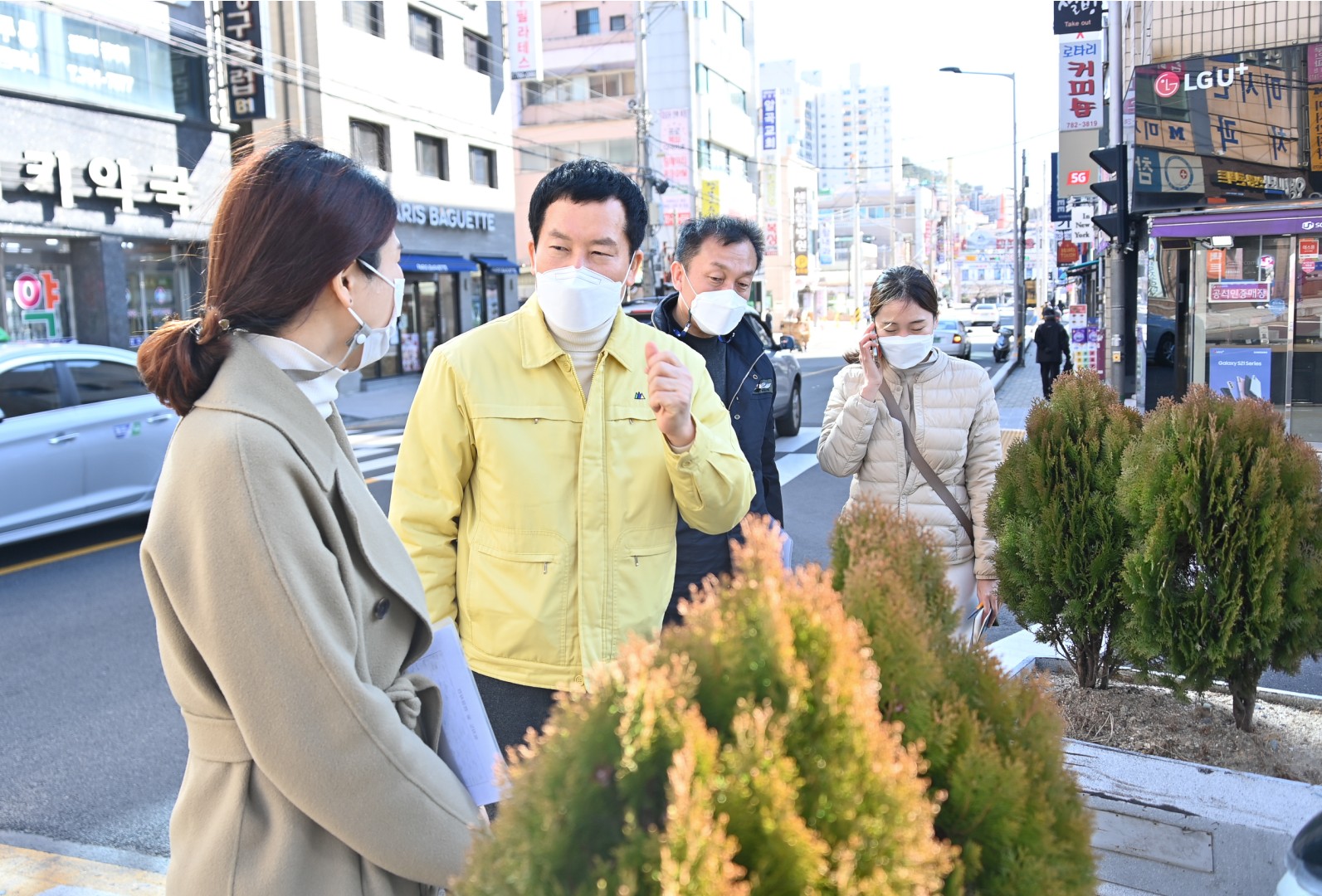 재송시장농협앞 사거리 5