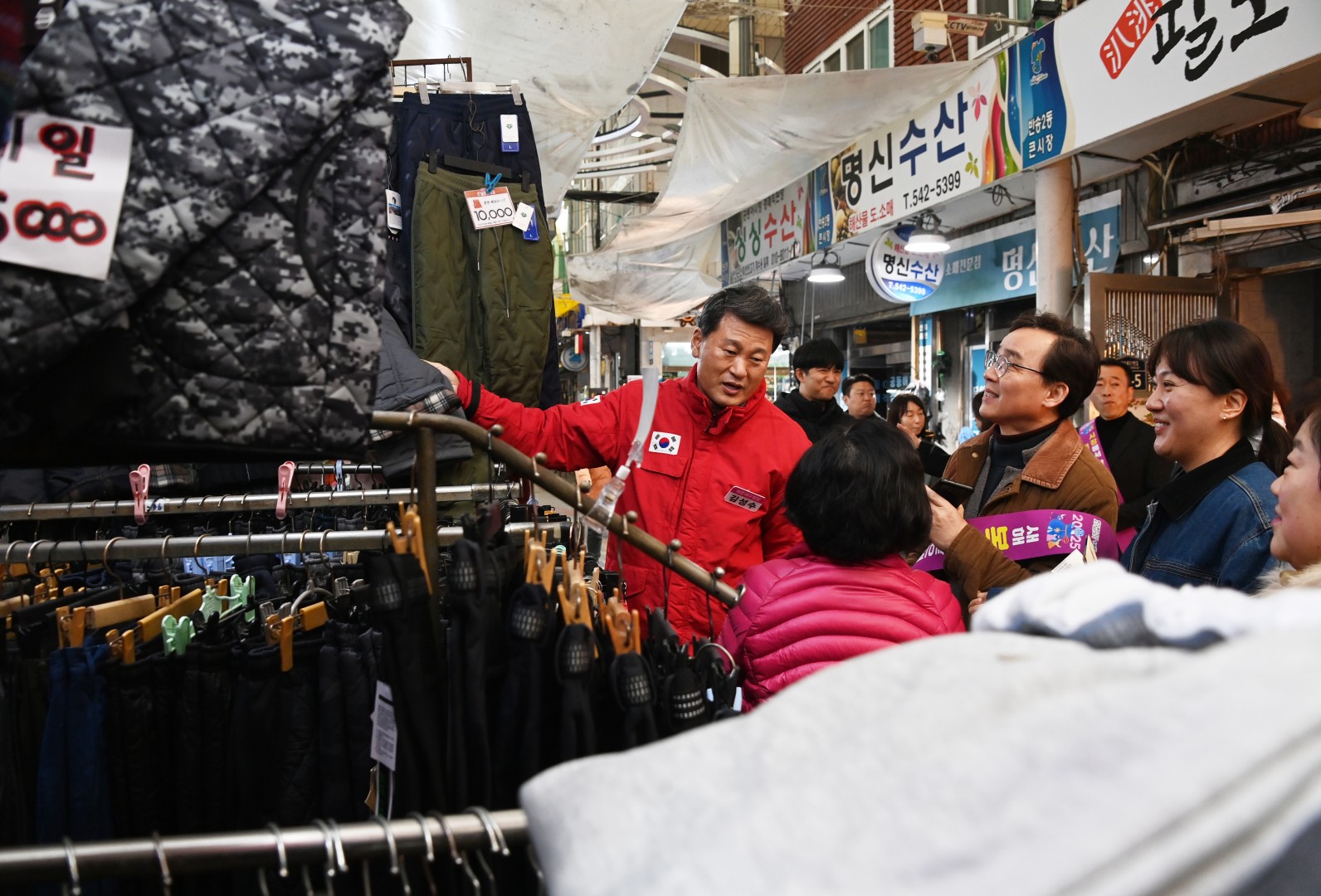 설 맞이 전통시장방문(반송큰시장, 반송골목시장) 9
