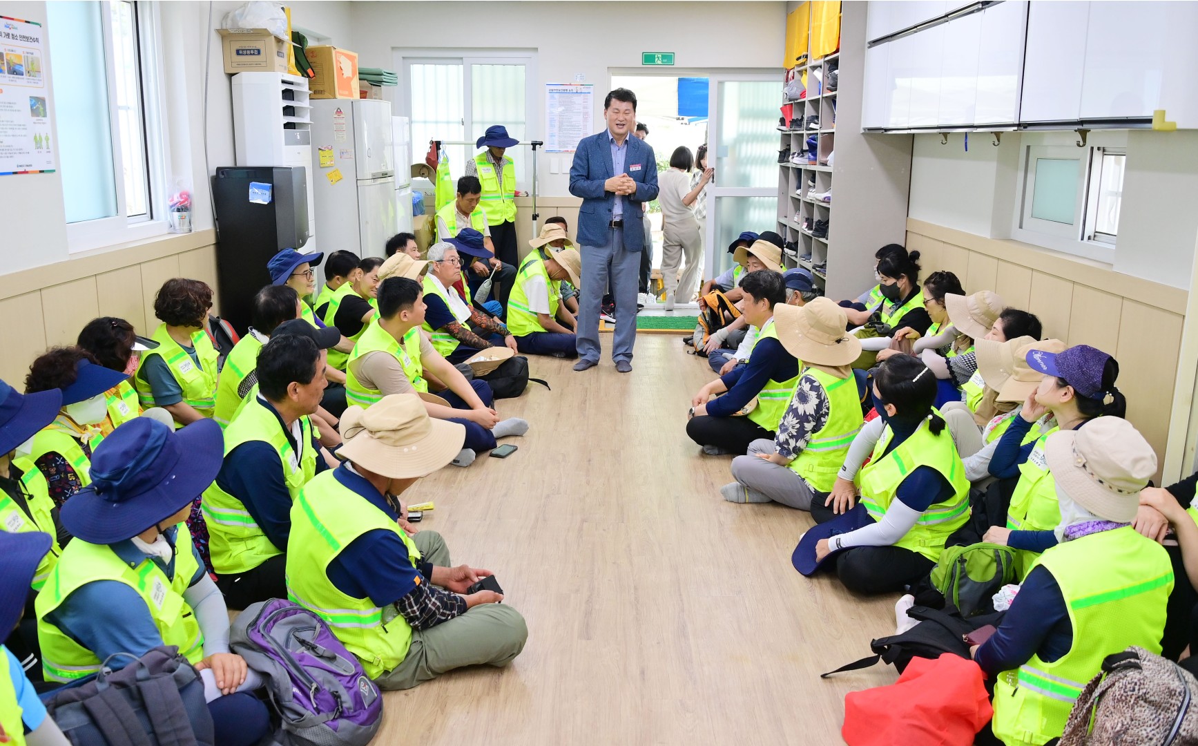 해수욕장 운영 유관기관 근무자 격려(해운대) 3