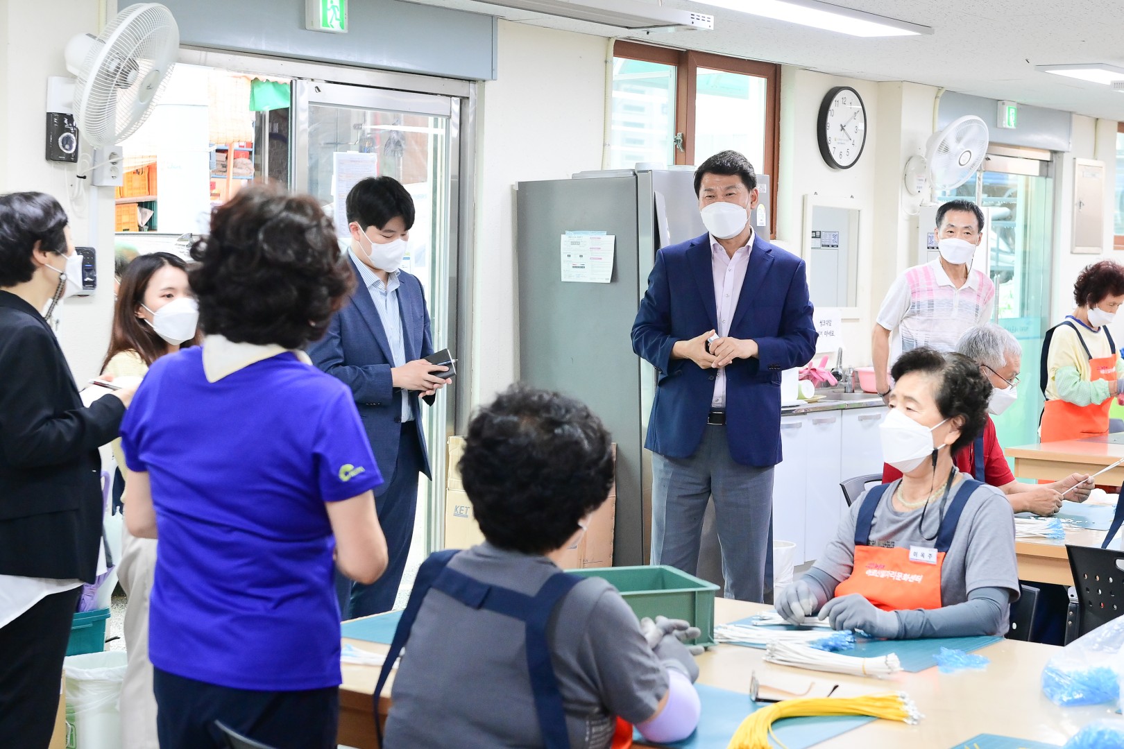어르신 공동작업장 방문 9