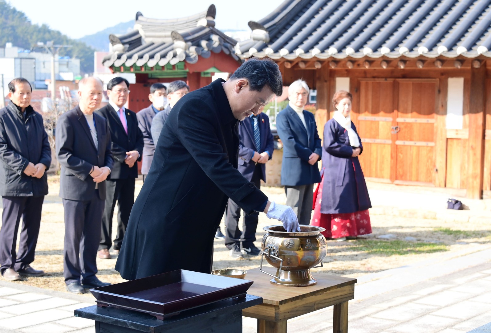 신년 삼절사 참배 6
