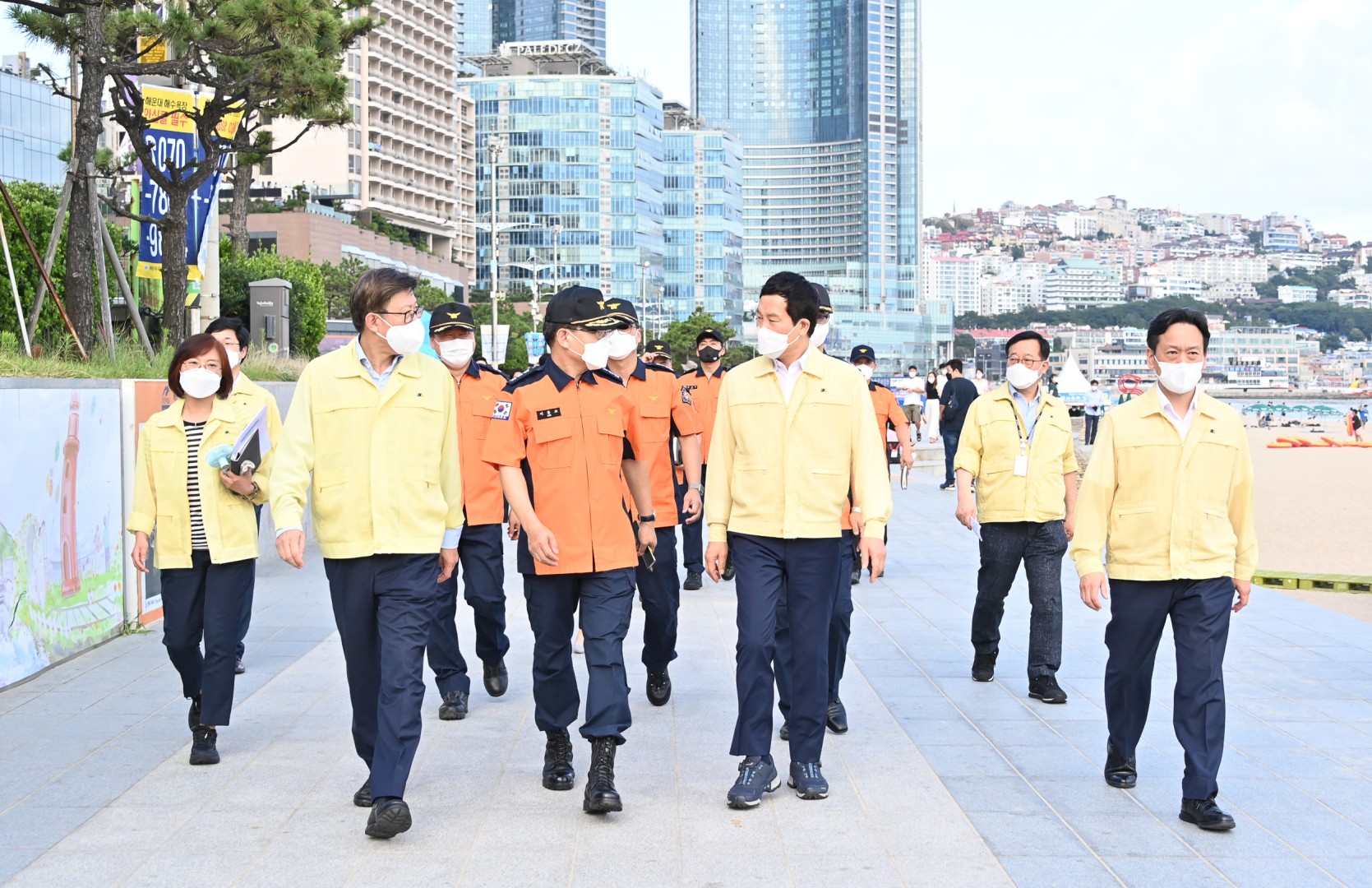 부산광역시장 방역점검 9