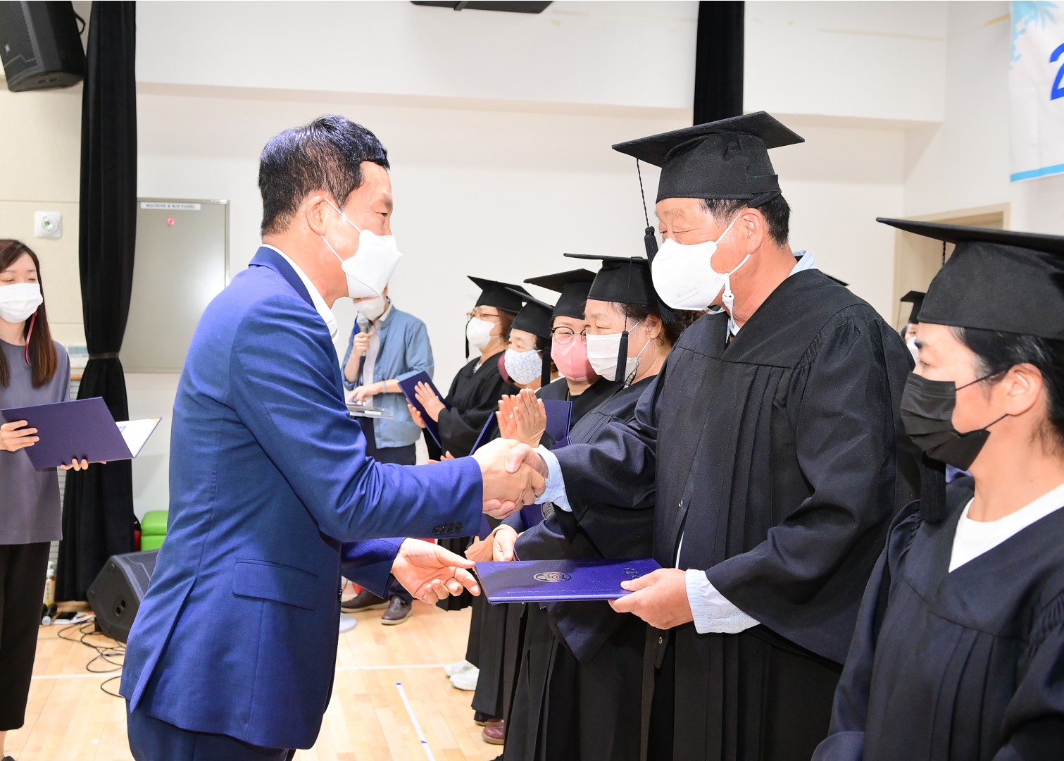 반송1동 도시재생대학 수료식 17