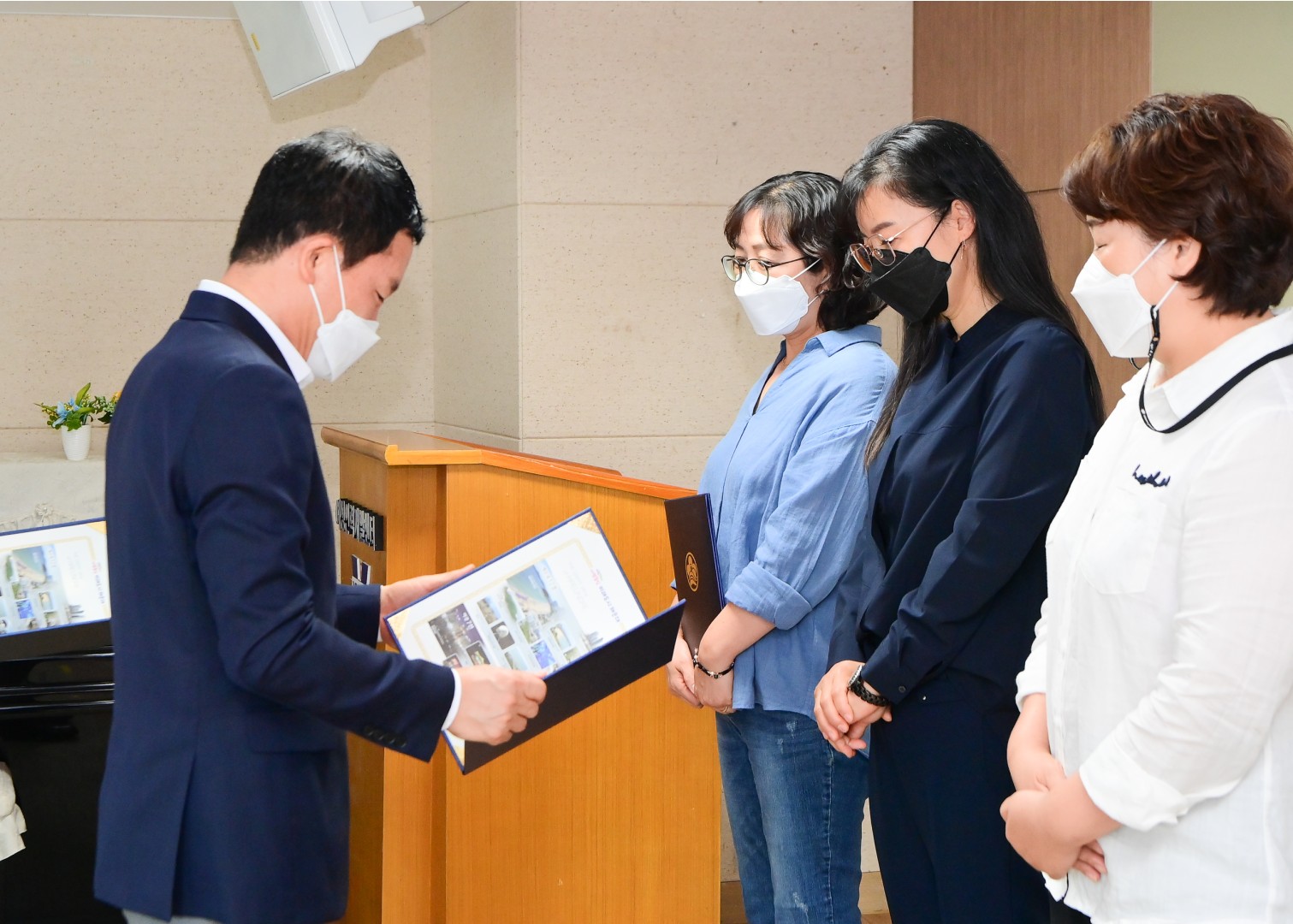 해운대구 재능 일자리사업 수료식 12