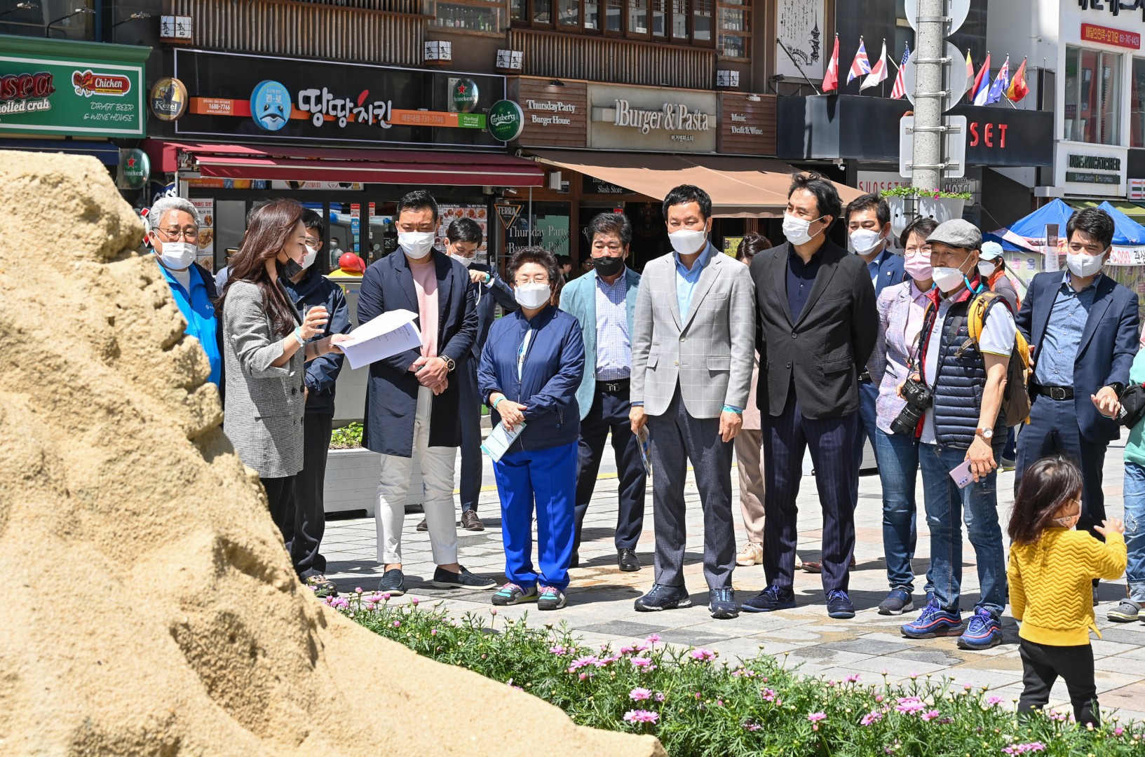 모래축제 개막투어 12