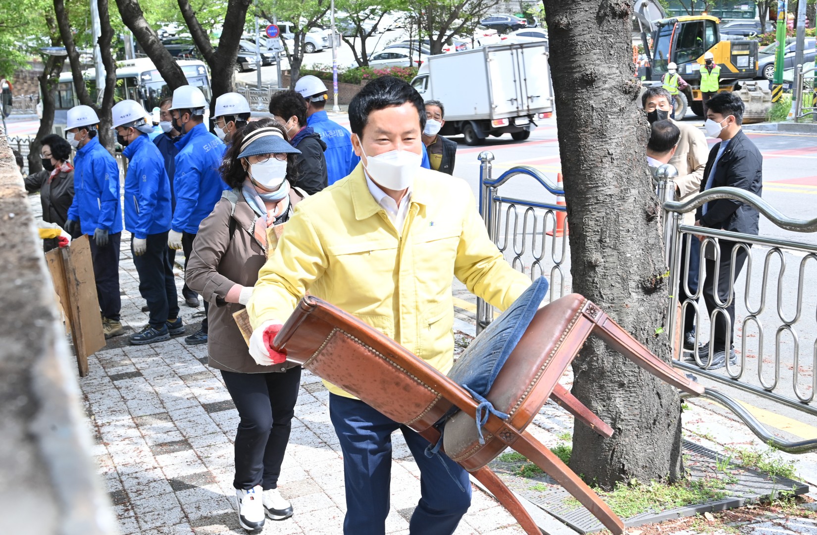 반여3동 노후시설물 및 불결지 정비 23