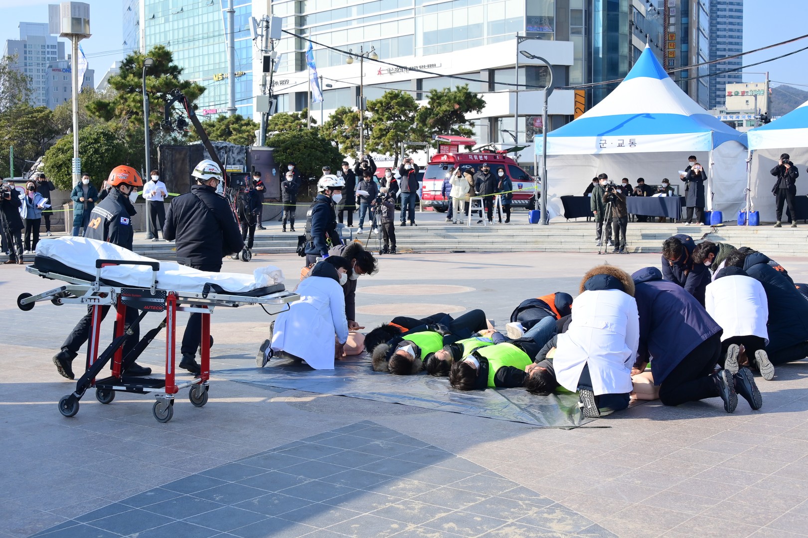 재난안전 통신망 사용기관 합동훈련 3
