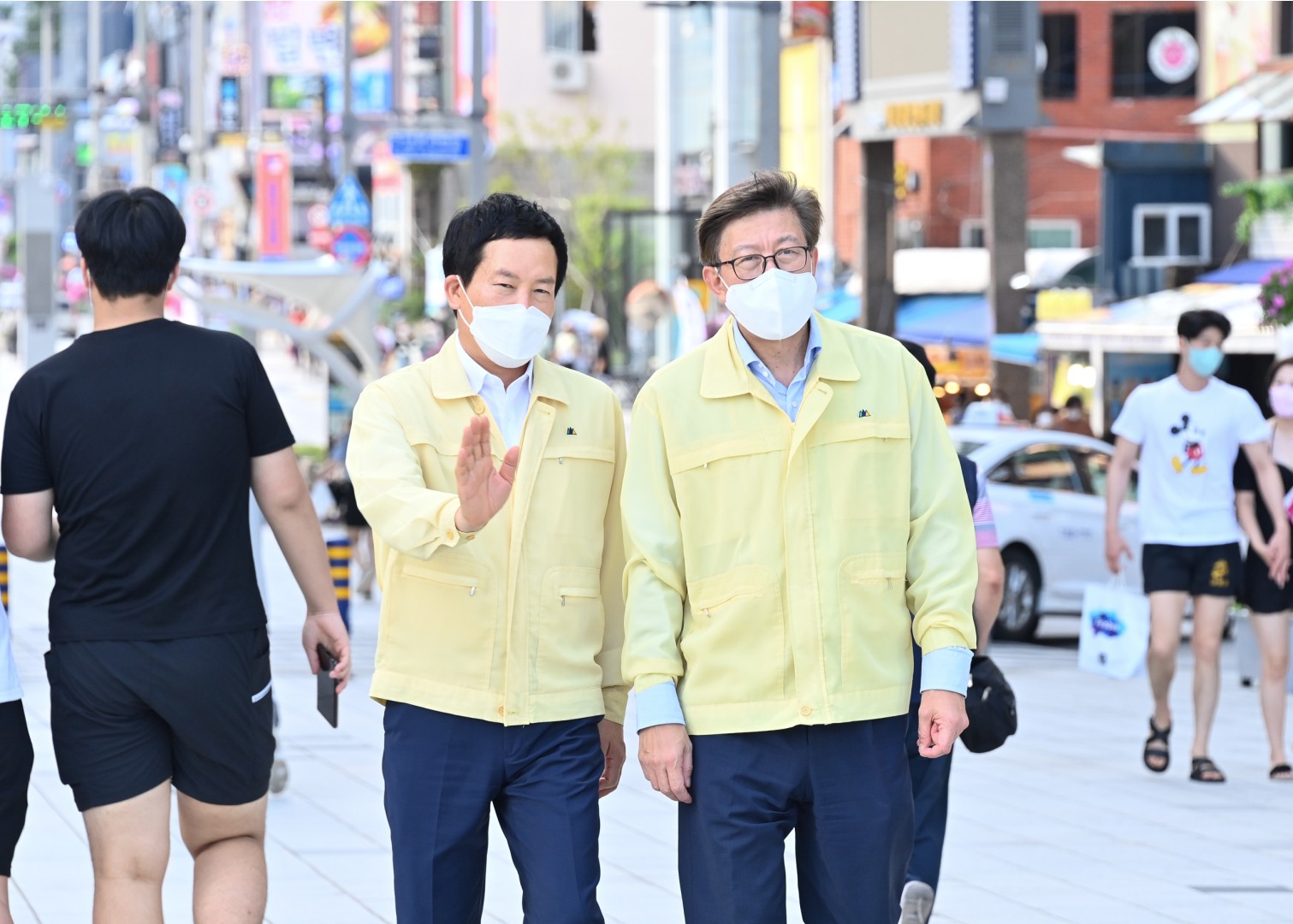 부산광역시장 방역점검 7
