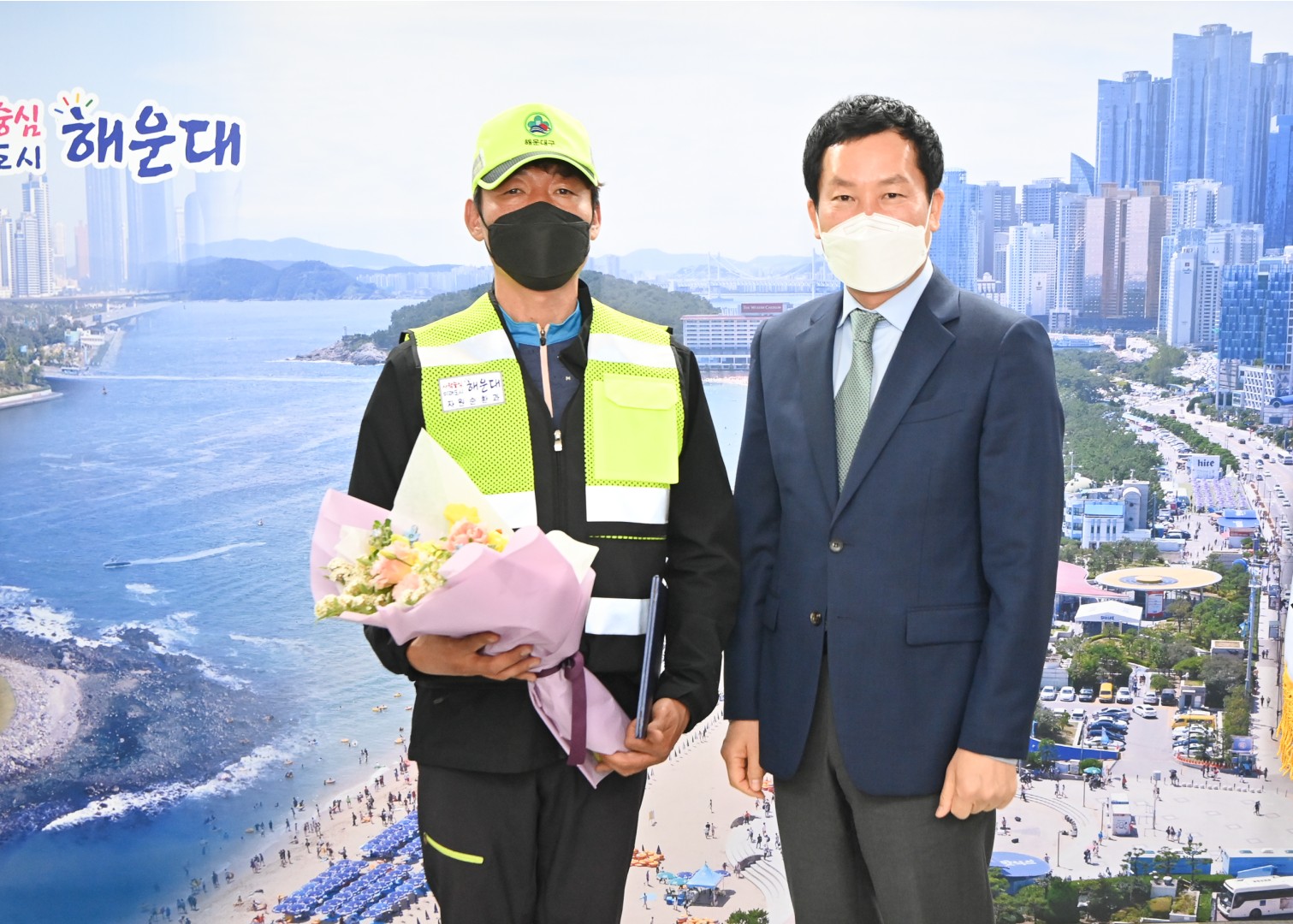 반여3동 화재현장 인명대피 1