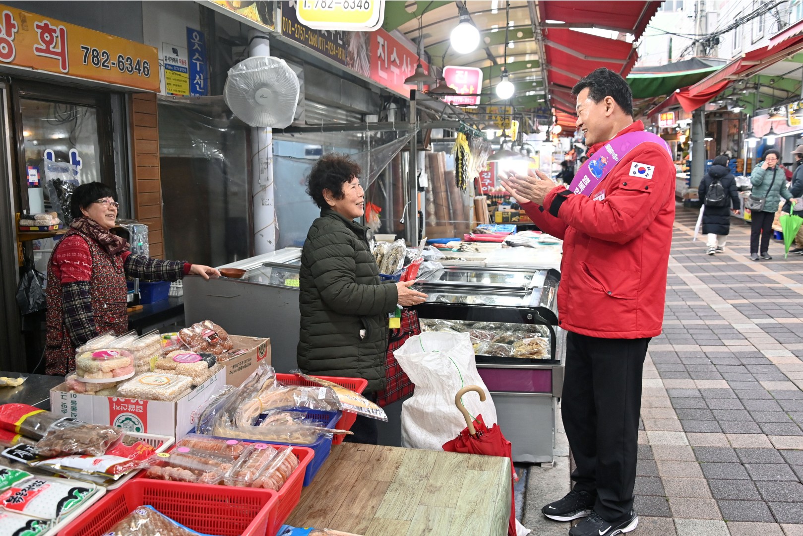 설 맞이 전통시장 방문(반여2동) 17