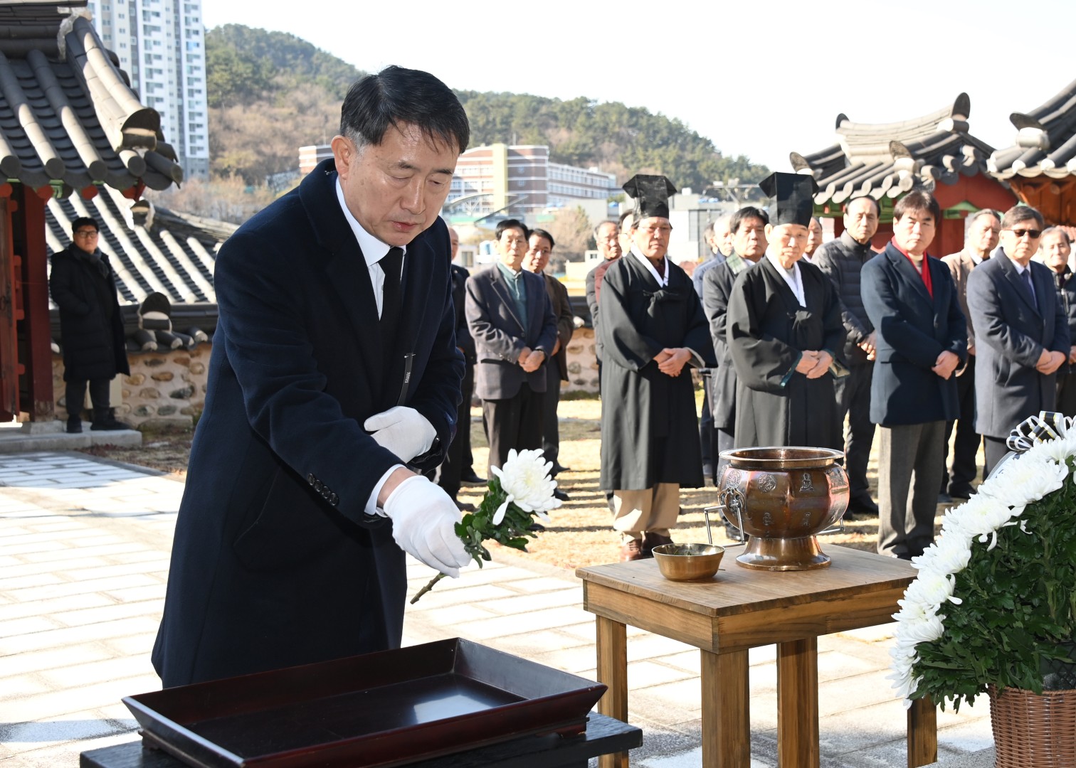 반송 삼절사 신년 참배 13