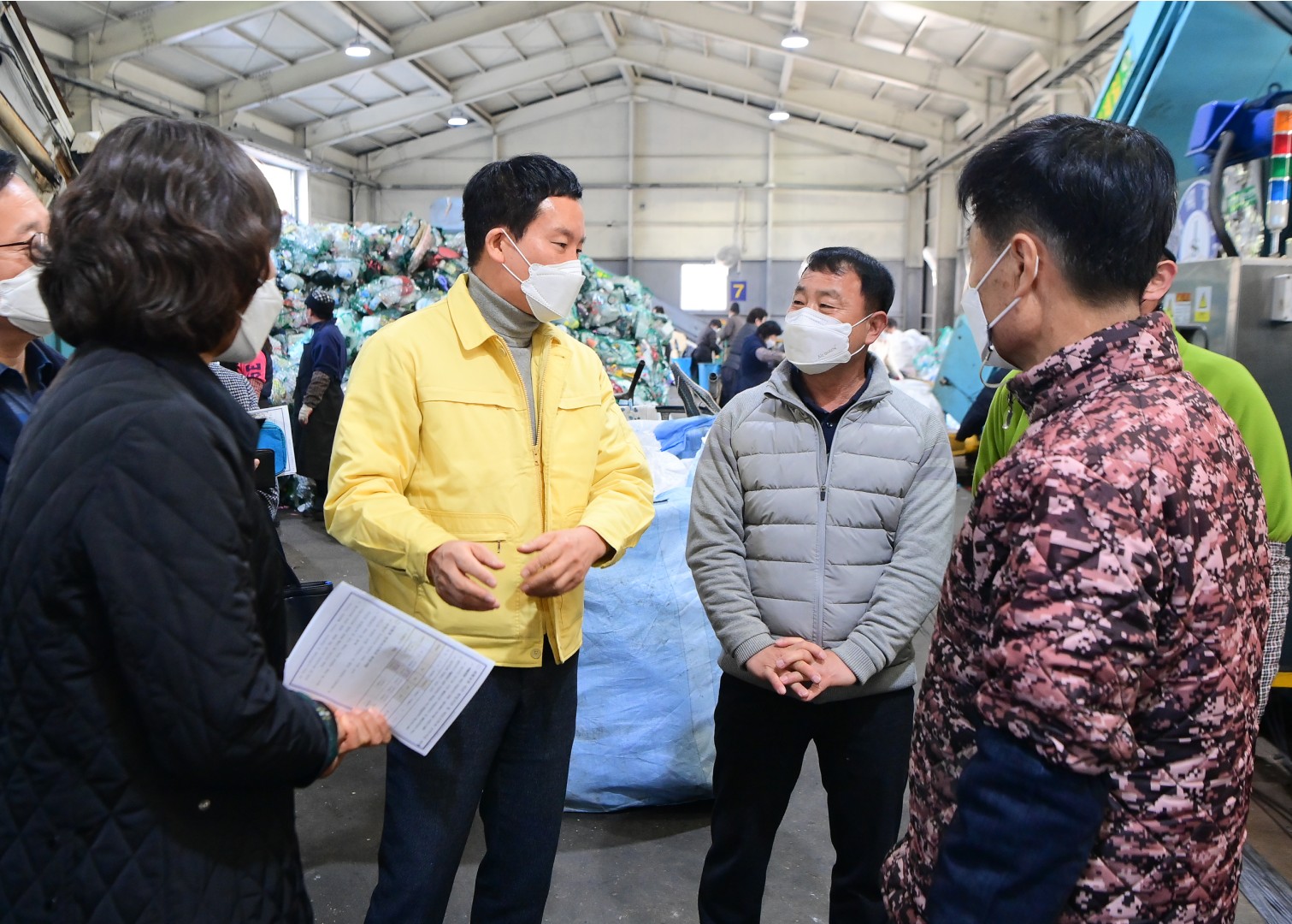 재활용품 선별장 5