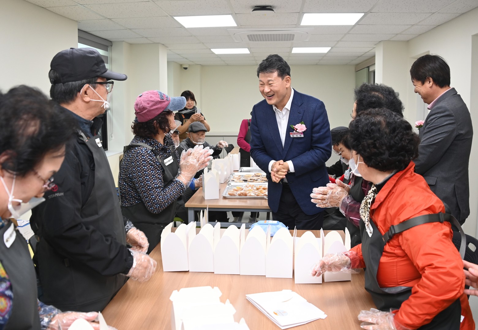 반송생활문화센터 및 송이빨래방 개소식 14
