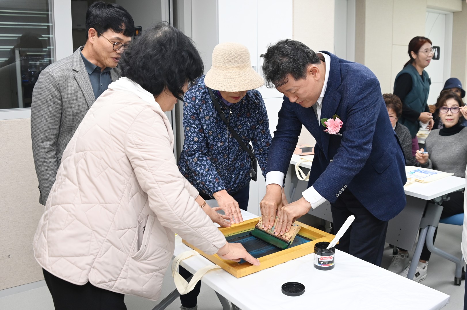 반송생활문화센터 및 송이빨래방 개소식 15