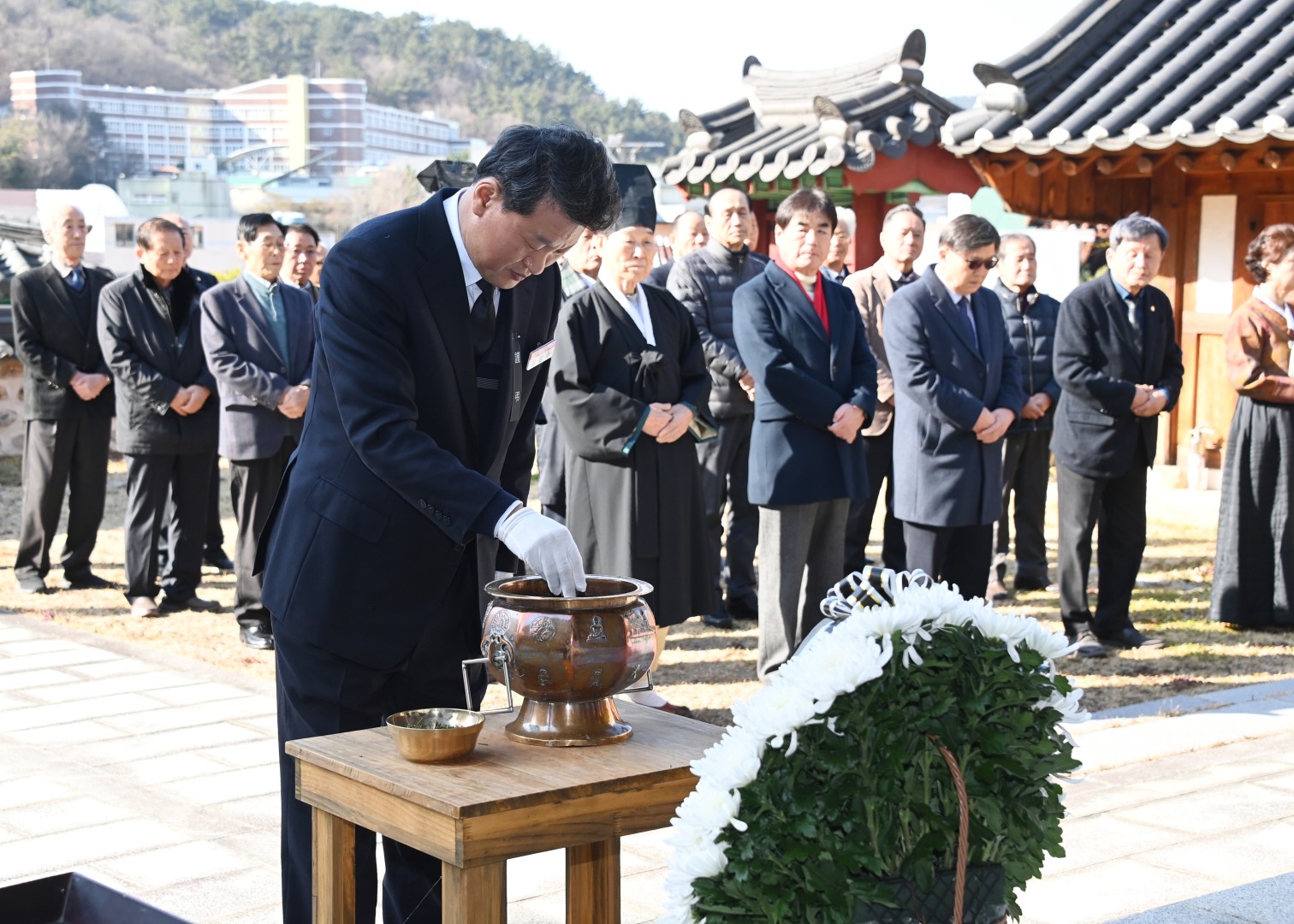 반송 삼절사 신년 참배 12