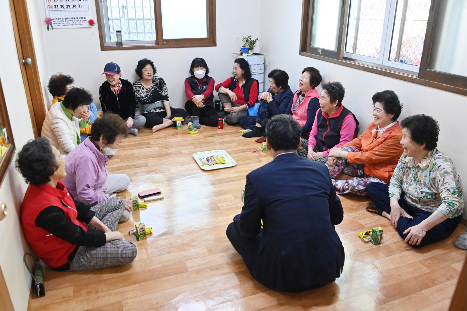 경로당 방문(반여동) 20