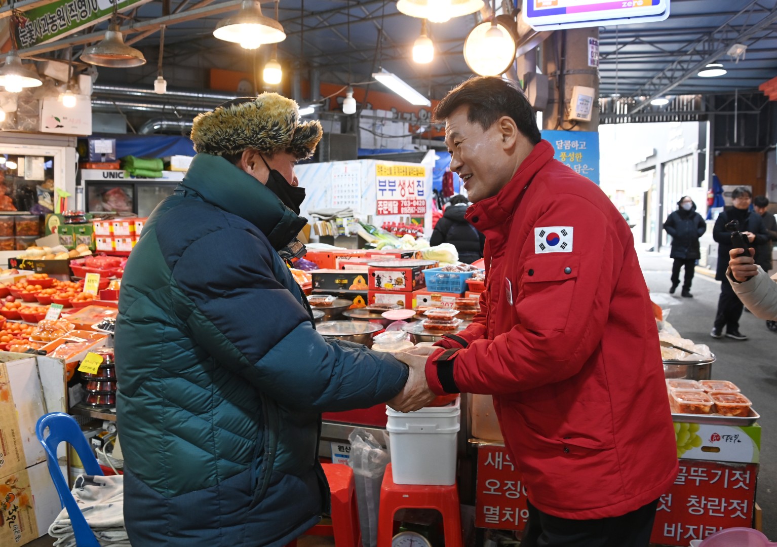 전통시장 방문(좌동재래시장) 5