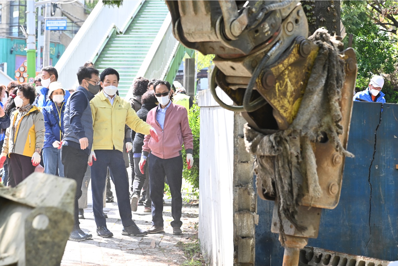 반여3동 노후시설물 및 불결지 정비 32