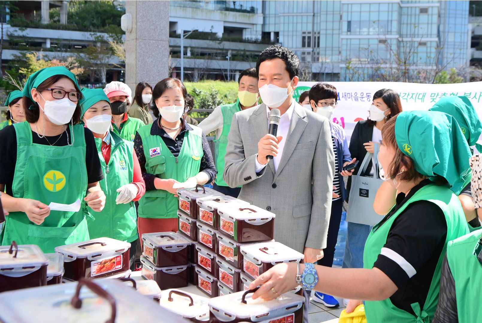 새마을부녀회 계절김치 담그기 5