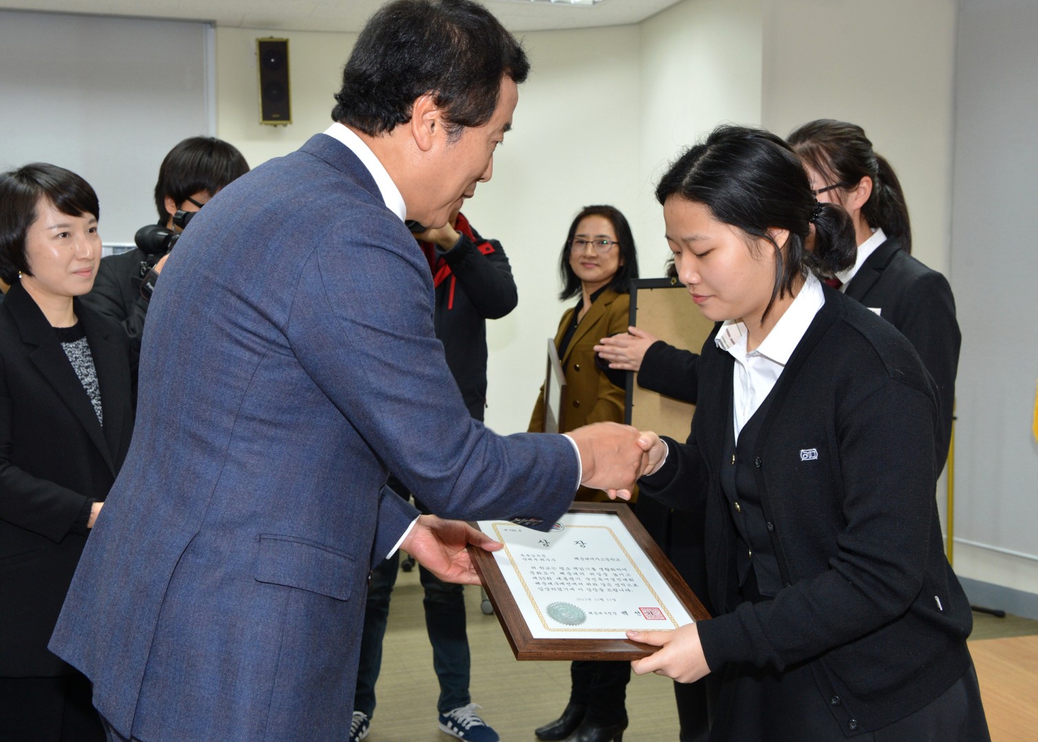 제35회 대통령기 국민독서경진대회 예선 시상식 1