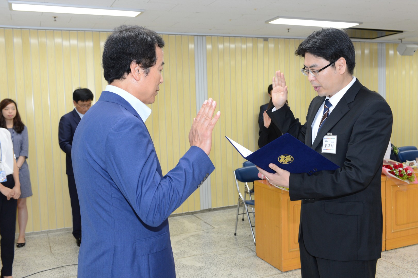신규 공무원 임용장 수여식 7