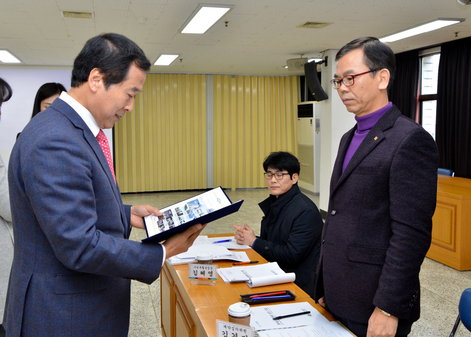계약심의위원 위촉식 3