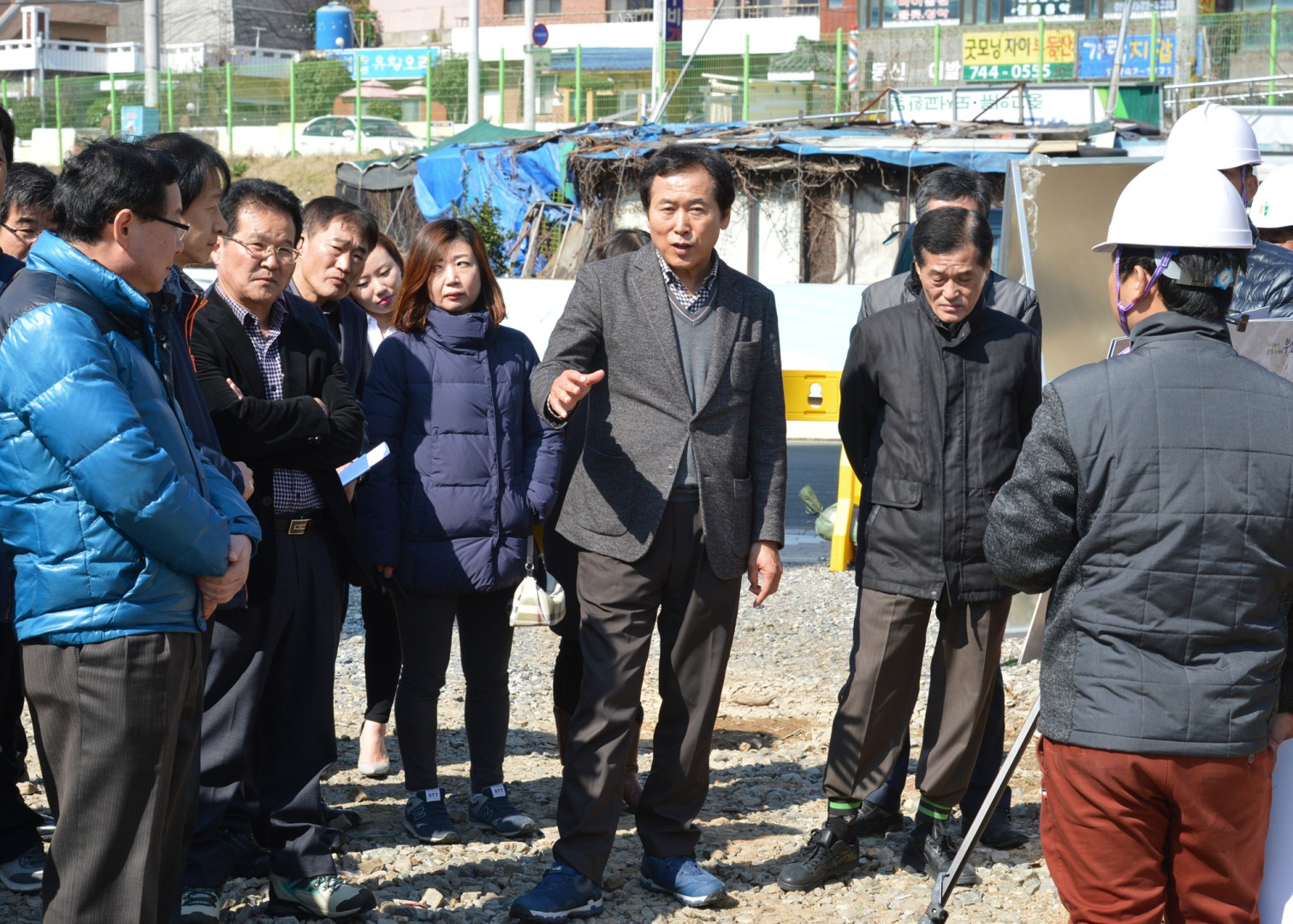 그린 레일웨이 조성작업 현장 방문 1