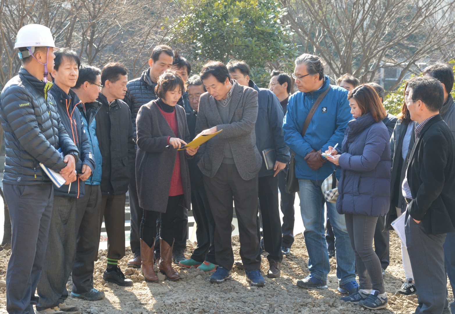 그린 레일웨이 조성작업 현장 방문 12