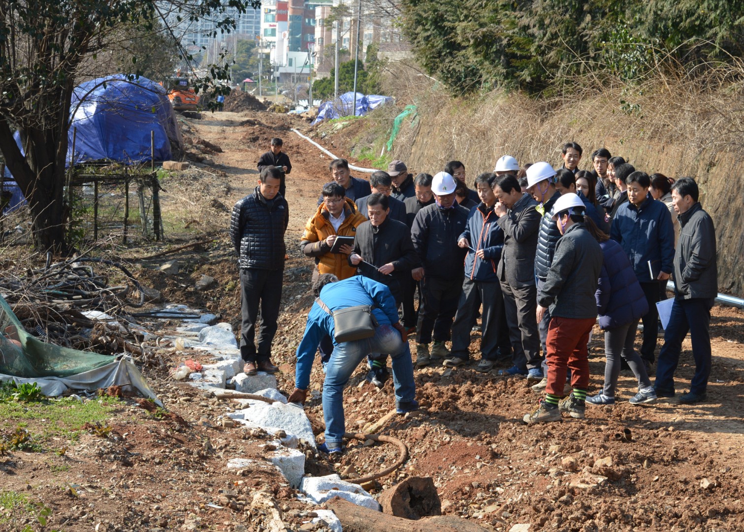 그린 레일웨이 조성작업 현장 방문 14
