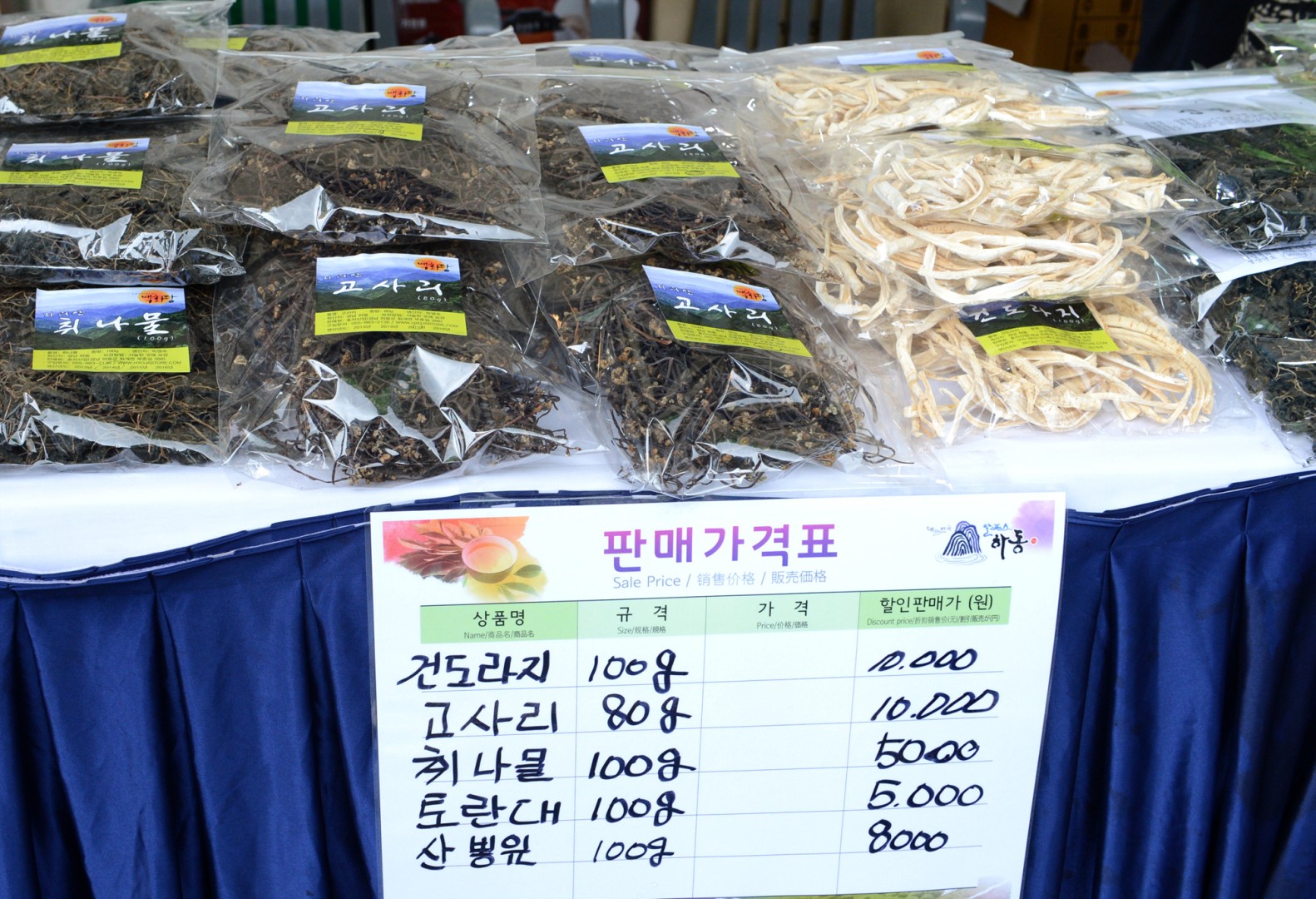 하동군 직거래장터 8