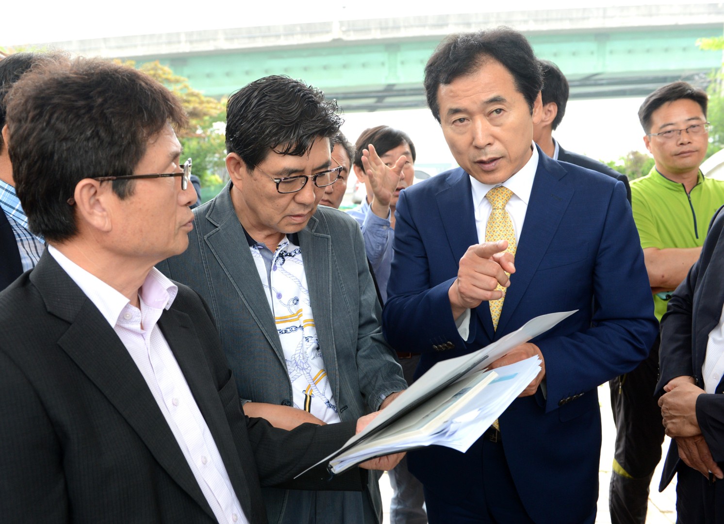t석대일원 현안업무를 위한 현장방문 1