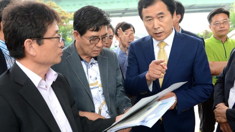 t석대일원 현안업무를 위한 현장방문