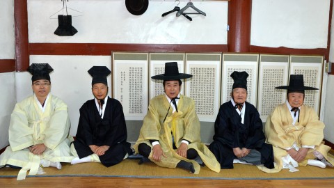 신년 삼절사 참배