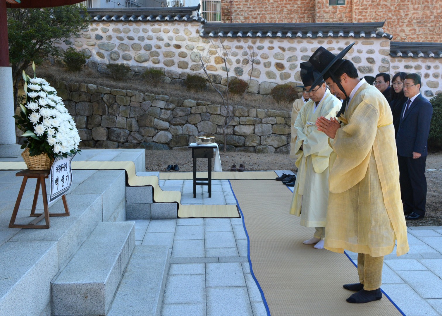 신년 삼절사 참배 5