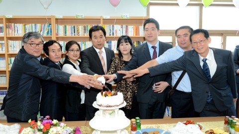 우1동 새마을 작은도서관 개소식