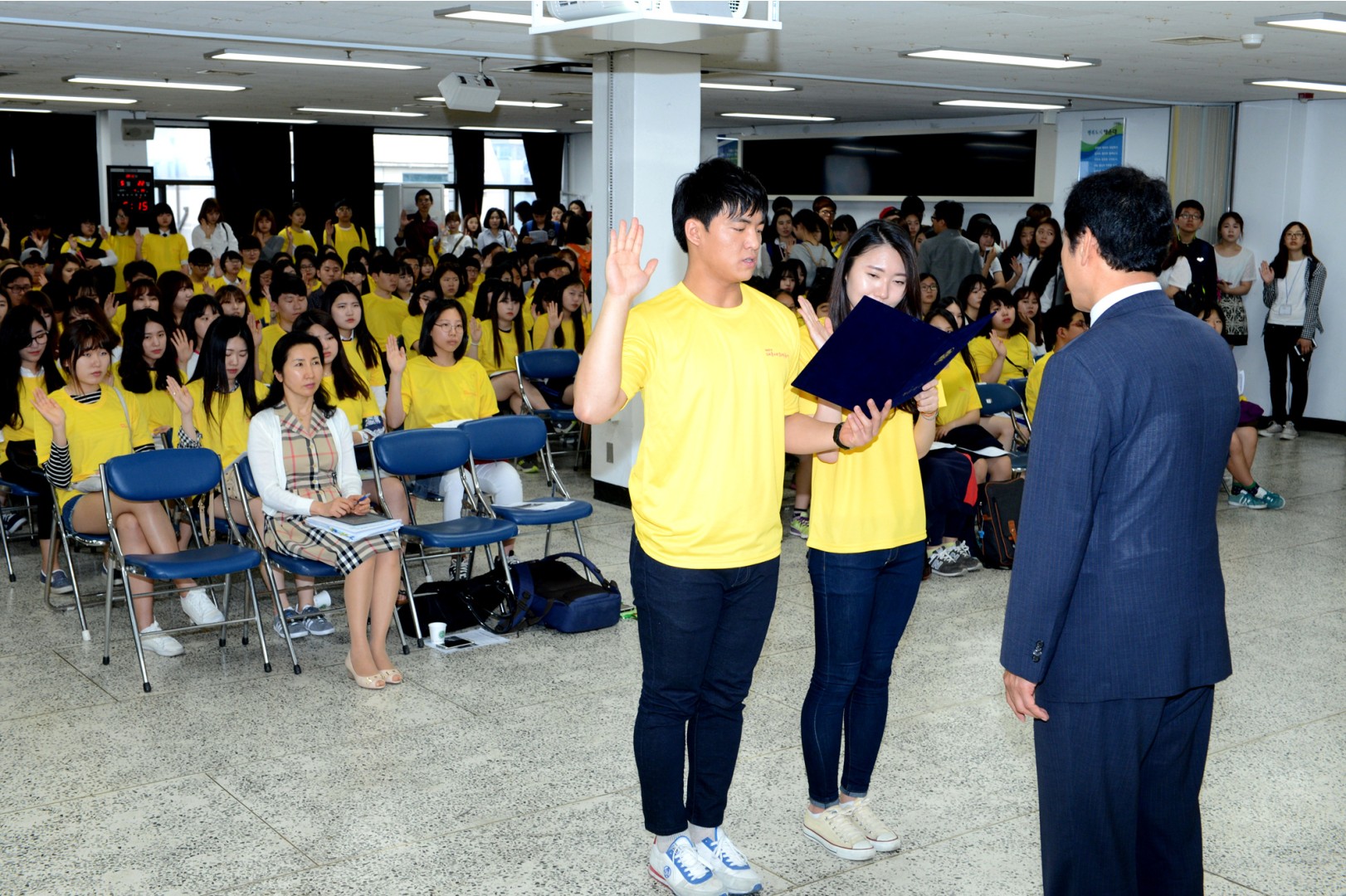 2015모래축제 자원봉사발대식 4