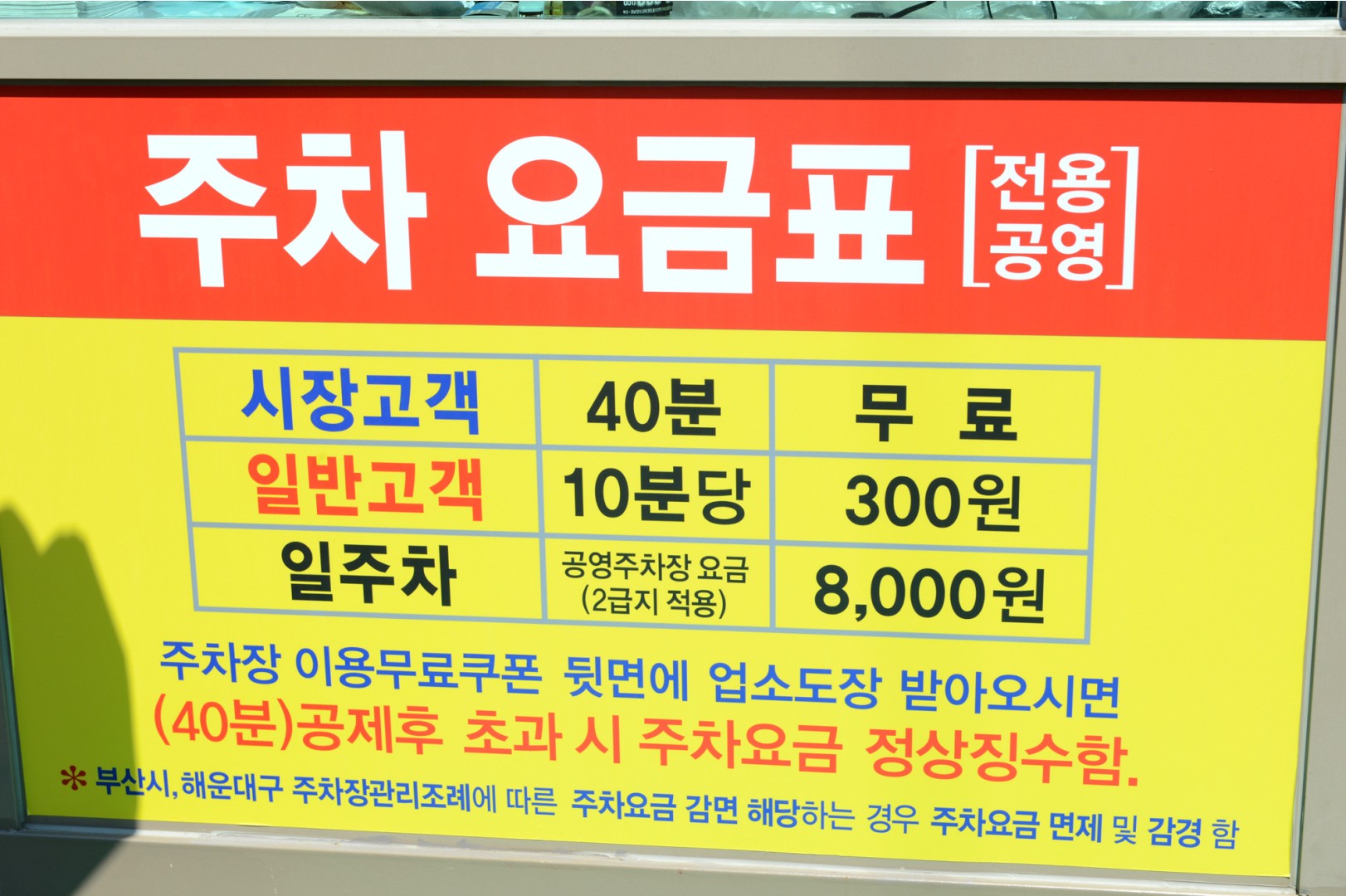 좌동재래시장 공용주차장 준공식 6