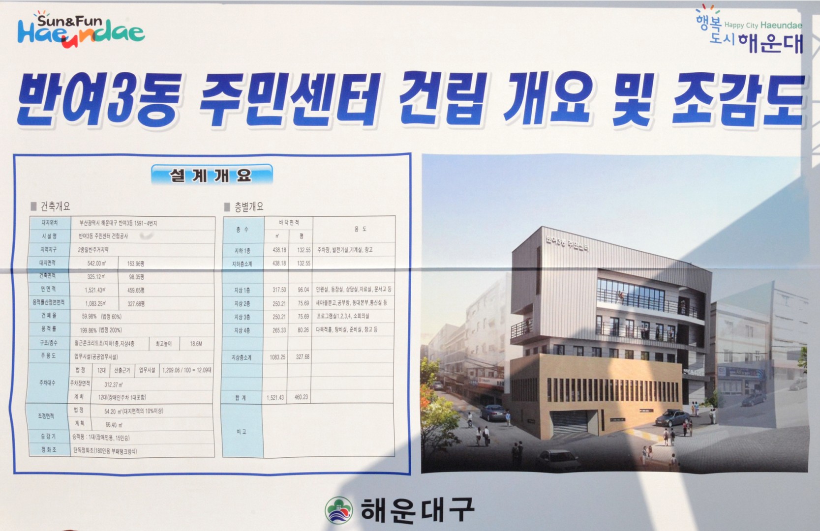 반여3동 주민센터 신축공사 기공식 6