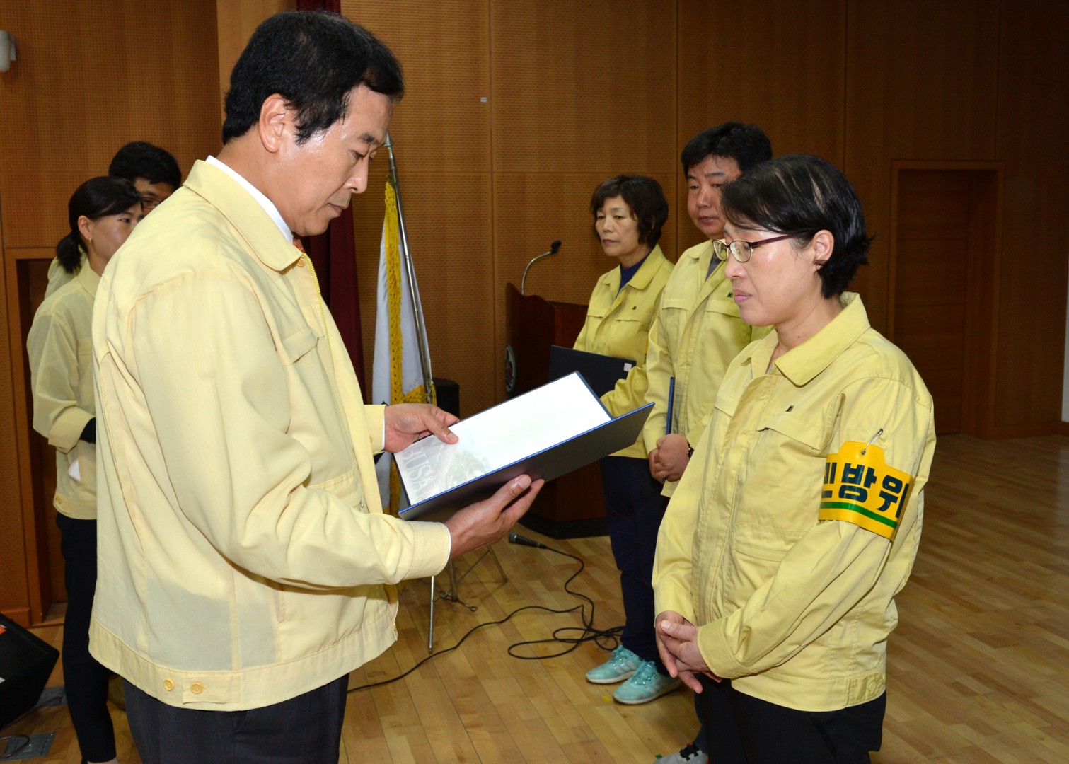 제40주년 민방위 창설기념식 1