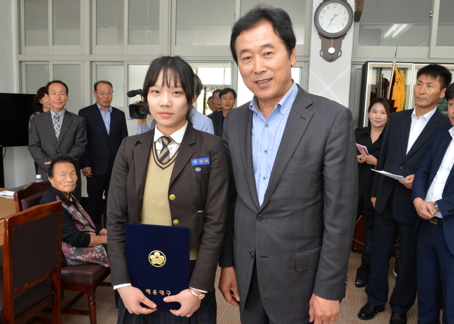 선행학생 표창장수여 3