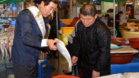 추석맞이 전통시장 방문